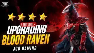 🔥 Upgrading Blood Raven X-Suit Level 3 ➝ Level 4 | PUBG Mobile X-Suit Upgrade 🔥