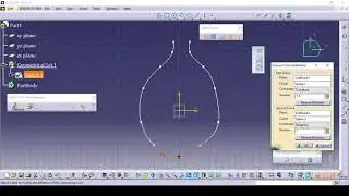 CATIA V5 Spline , Connect Sketch Commands | CATIA V5 Tutorials | CATIA 2021 |