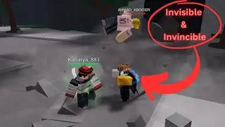 How to be Invisible & Invincible In The Strongest BattleGrounds | Roblox