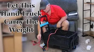 No Need to Break Your Back When You Have This Hand Truck Dolly