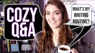 INDIE AUTHOR Q&A 💖 what's my writing routine? how do i edit a first draft? | part one