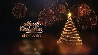 Christmas Logo Magic Holiday After Effects Template