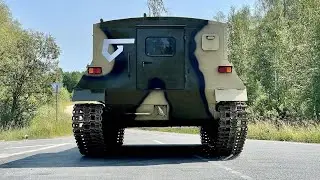 GT-T all-terrain vehicle with a standard aluminum canopy / GIRTEK