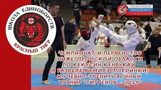Красный тигр - чемпионат по кёкусин кенбукай (кумитэ) и и учебно-тренировочный турнир ТИГРЕНОК-2019