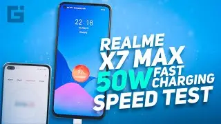 Realme X7 Max 50W Fast Charging Test | 0-100% in how much time for 4500 mAh?