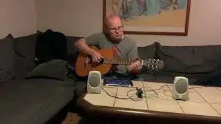 Playing Synthesizers from an Acoustic Guitar