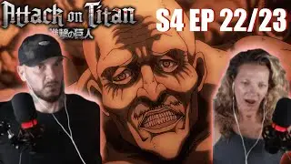 THAW! | ATTACK ON TITAN SEASON 4 Ep 22/23 | REACTION & DISCUSSION