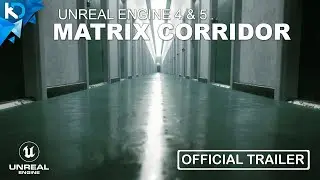 Matrix Corridor - Unreal Engine 4 