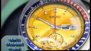 Reviving a Seiko 6139-6005 Pogue - Part 1 - Disassembly - First Ever Video!
