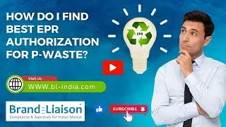 Best EPR Authorization certification & License for P- Waste | EPR for P-Waste #wastemanagement #EPR