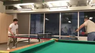 2016 OANDA Pingpong Tournament: Scott vs Eugene