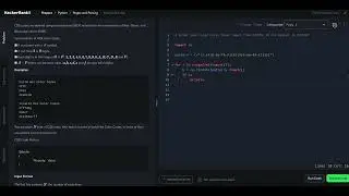 Hackerrank Python Solution #10 Regex and Parsing - Hex Color Code
