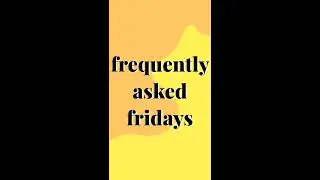 Frequently Asked Fridays Episode 1 : Why did you come to Lick?