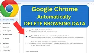 How to automatically delete browsing data after closing Google Chrome (2024)