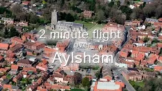 Flight over Aylsham