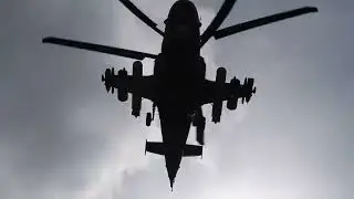 #ГероиZ Уничтожение военной техники и укреплённых объектов вертолетами ВКС России - OiN Одни из Нас