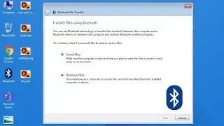How to Send&Recieve Files From Phone to PC via Bluetooth - Transfer Photo/Video Using Bluetooth