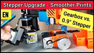 (english) Better Surface Quality / 0.9 Stepper Upgrade vs. Gearbox