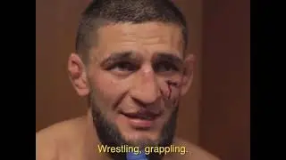 Khamzat's post fight analysis.🎥