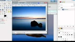 GIMP 2.6  COPY AND PASTE WITH LAYERS (NO BACKGROUND MUSIC)