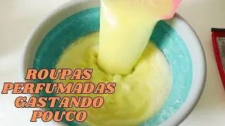 AMACIANTE TIPO DOWNY COM SABONETE E CREME PERFUMADO PARA ROUPAS