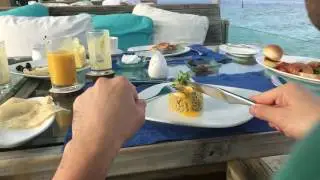 Honeymoon in Maldives, Six Senses Laamu's Great Breakfast