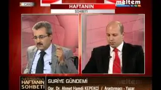 Suriye Gündemi HAFTANIN SOHBETİ 16.09.2013