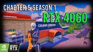 Fortnite Chapter 5 Season 1 RTX 4060 FPS Test | 1080p Benchmark