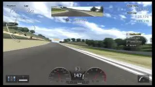 Gran Turismo 5 Online Gameplay Laguna Seca Nissan R92CP Race Car