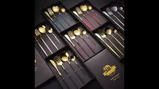 Korean Cutlery Set With Gift Box (Imported) Bangladesh