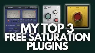 Top 3 Free Saturation Vst Plugins For Producers | Freeamp by klevgrand & more.