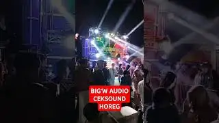 BIG'W AUDIO CEKSOUND HOREG#shors #sound #ceksoundkarnaval #karnaval #horeg #ceksoundhoreg #ceksaund