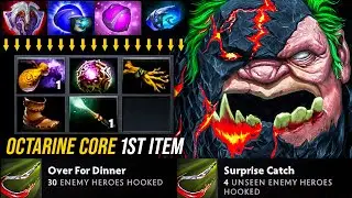 🔥 Immortal Rank 330 KJ Pudge Mid FIRST ITEM Octarine Core Build 🔥 | Pudge Official