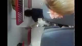 Momentka ve vlaku směr Milovice :DDDD