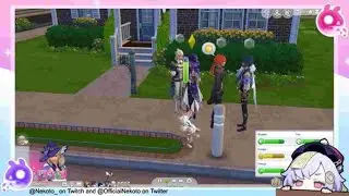 Genshin Impact in The Sims 4 Attacked by a vampire!? (full stream)