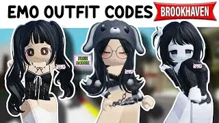 3 EMO OUTFIT ID CODES FOR BROOKHAVEN 🏡RP, BERRY AVENUE & BLOXBURG 🖤✨