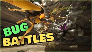 Epic Showdown: 3 WASP QUEENS Take on the INFECTED BROODMOTHER in Grounded