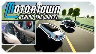 DRIFTING a LIMO in motortown with a wheel cam!