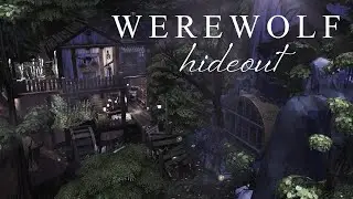 🌛 WEREWOLF HIDEOUT 🐺 | What is the EA Creator Network? | The Sims 4 speed build | No CC