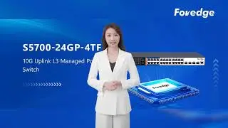 S5700 24GP 4TF 10G Uplink L3 Managed PoE Switch