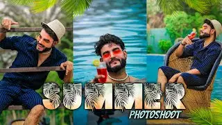 Live Summer Photoshoot 😍| Photoshoot At Swimming Pool | Unlimited Summer Photoshoot Poses 🔥