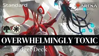 🌳☀️RACING WITH POISON COUNTERS!! | Budget Selesnya Toxic | Standard Play | MTG Arena