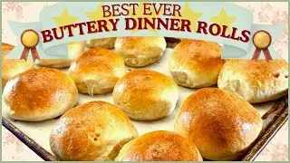 Best Ever Buttery Dinner Rolls - Soft, Golden & Holiday-Perfect! | Bread Baking 105