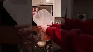 Sourdough Starter DAY 1! This is my first time making starter!