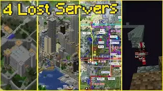 Being a Minecraft Tourist on 4 Lost Servers...