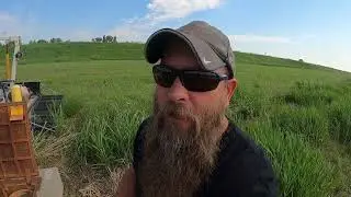 Pumping relief wells on the Missouri River. You wont believe what comes out of a well on the bottom