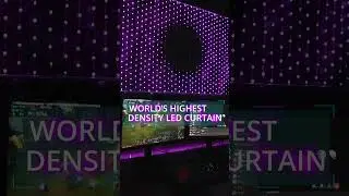 Twinkly Matrix: the world's highest density smart LED curtain
