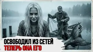РЫБАК ОСВОБОДИЛ РУСАЛКУ из Невода. Когда его НЕ СТАЛО она сделала ТО чего никто не ОЖИДАЛ