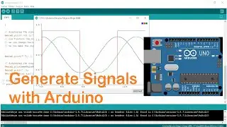 Generate cos, sin, rectangle signals with Arduino