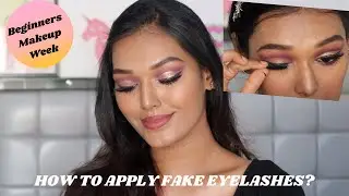 HOW TO APPLY FALSE EYELASHES? | Sarah Sarosh